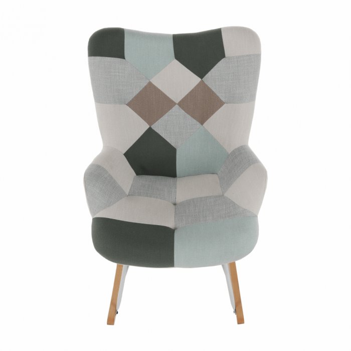 Fotoliu balansoar patchwork GERON [4]