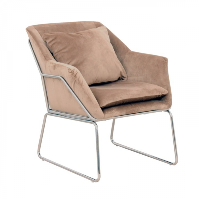 Fotoliu design velvet KADAR [2]