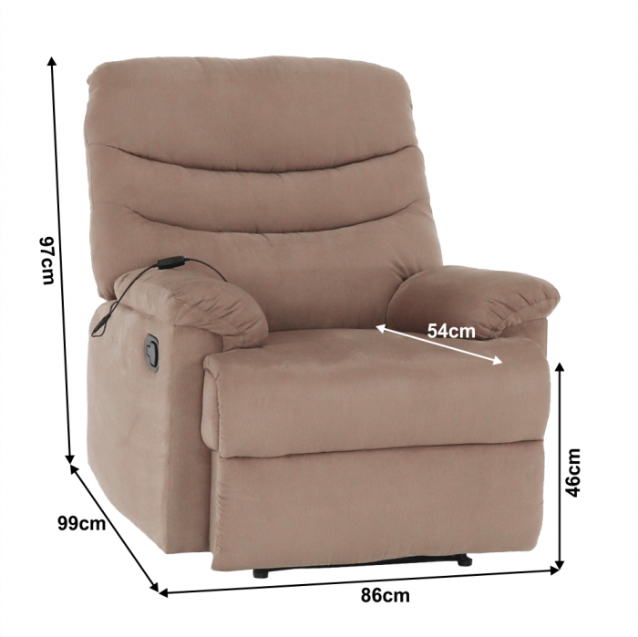 Fotoliu recliner masaj LAMBERT [2]