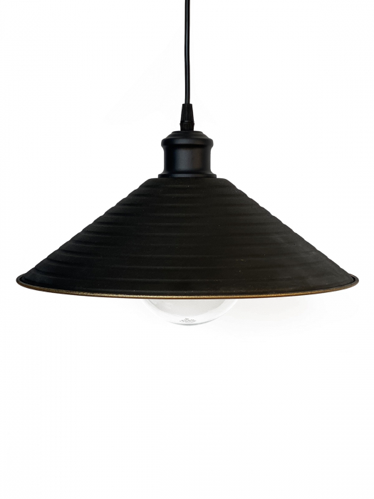 Lustra pe cablu Pendul metalic Negru CL-01 [2]