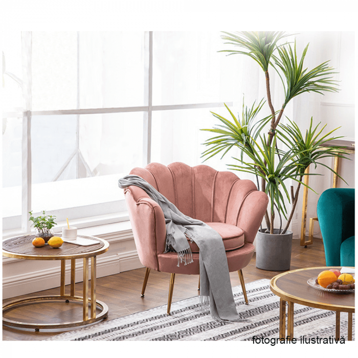 Fotoliu stil artdeco NOBLIN [4]
