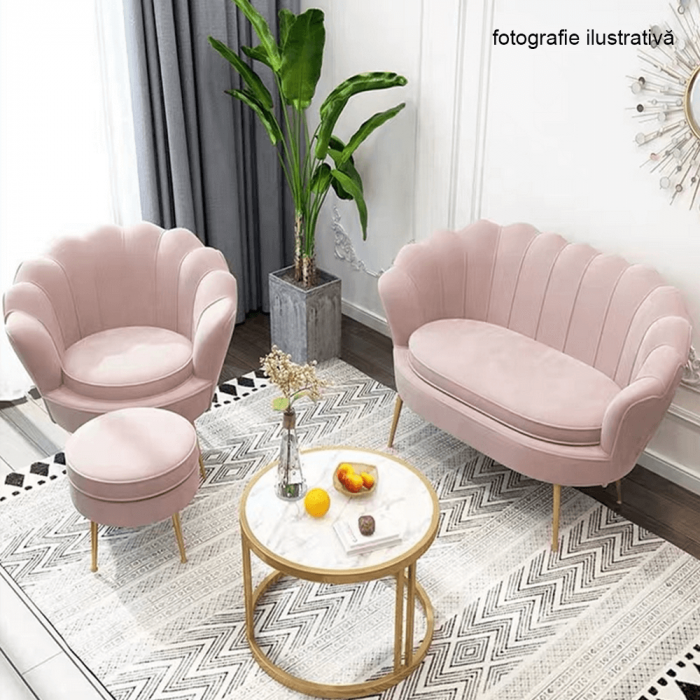 Fotoliu stil artdeco NOBLIN [7]