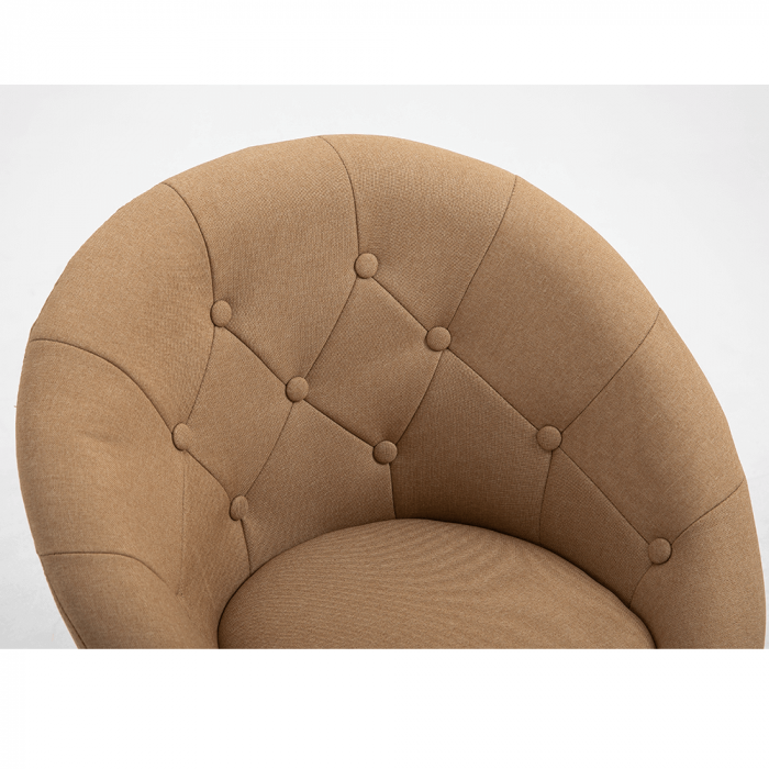 Fotoliu rotativ crom material textil KONOR [6]