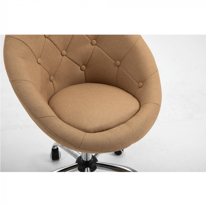Fotoliu rotativ crom material textil KONOR [7]