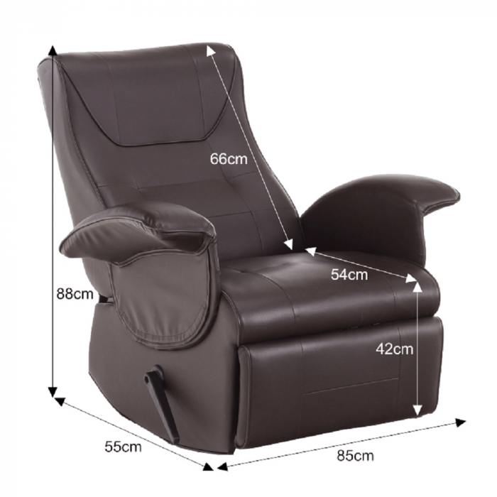 Fotoliu recliner imitatie piele ROMELO C3 [2]