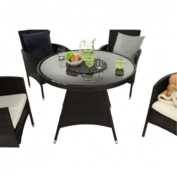 Set de gradina 5 piese tehno-rattan RANDEL [5]