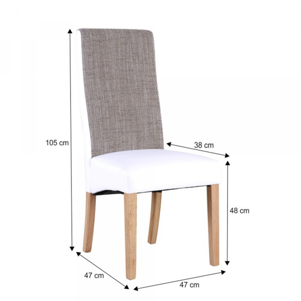 Scaun de dining tapitat ARDON [5]