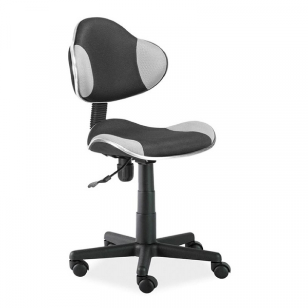 Scaun birou copii mesh SL QG2 gri - negru [2]