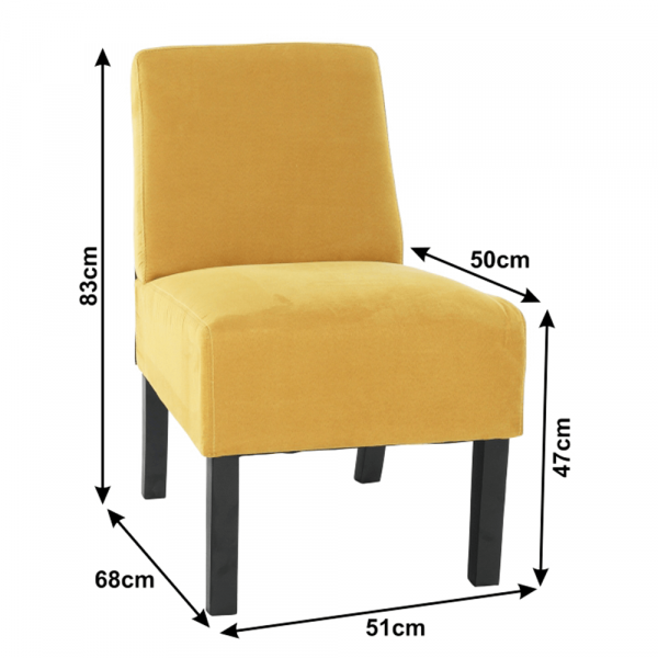 Scaun dining tapitat HEROLA [6]