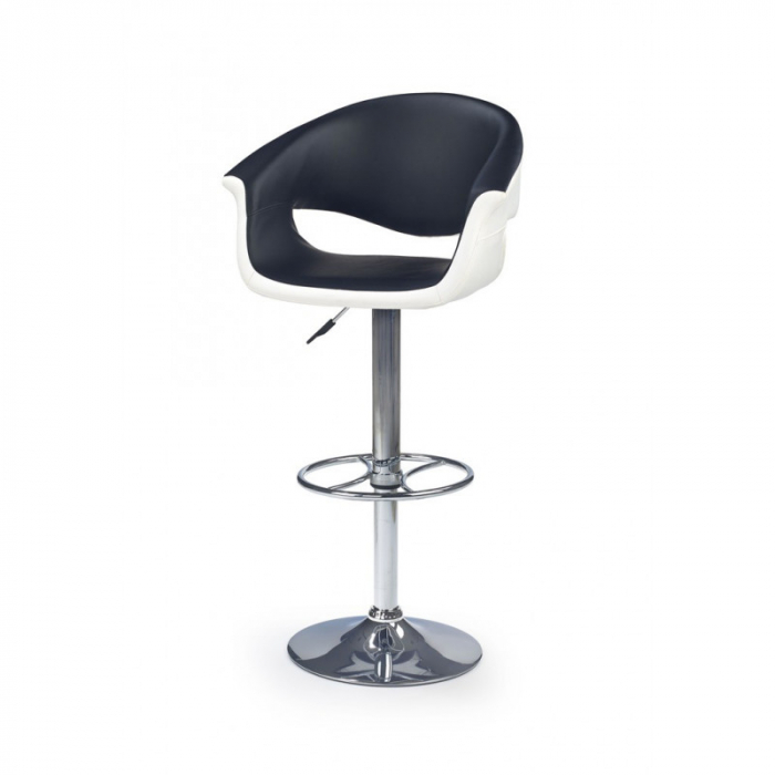 Scaun inalt de bar reglabil pe inaltime tapitat HM H46 [2]