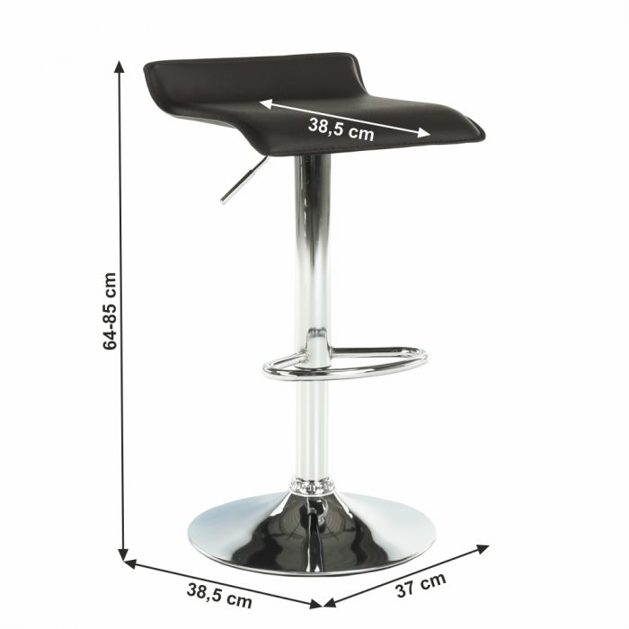 Scaun inalt de bar tapitat LARIA NEW [7]