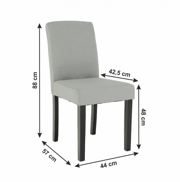 Scaun de dining tapitat SELUNA NEW [9]