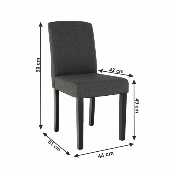 Scaun de dining tapitat SELUNA NEW [9]