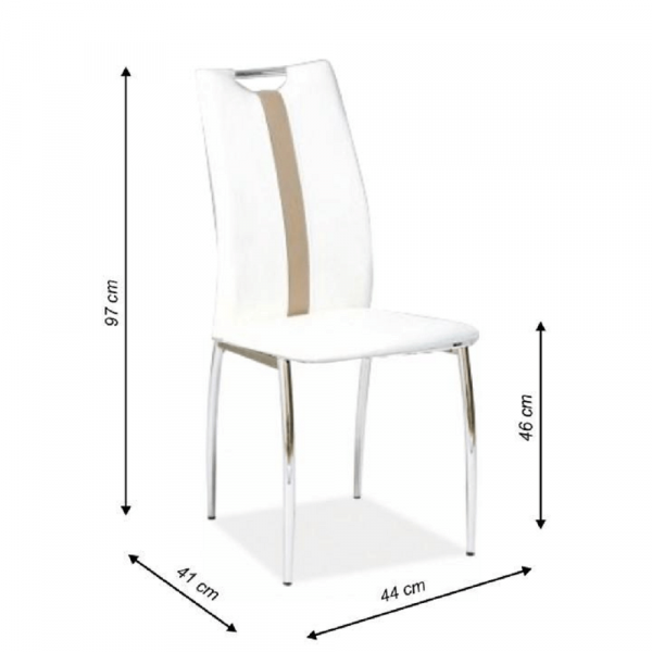 Scaun de dining tapitat SIGMA [2]