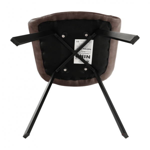 Scaun tapitat picioare metalice NIRO [6]