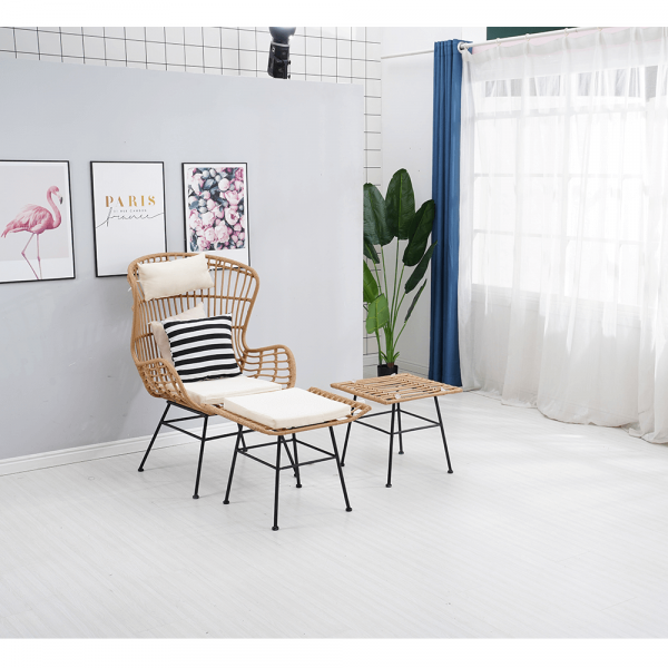 Set de grădină din 5 piese tehno-rattan VASAL [3]