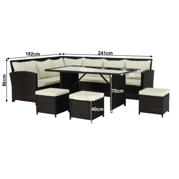 Set gradina tehno-rattan STARK [2]