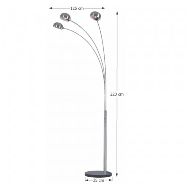 Lampa de podea CINDA TYP 1 YF04-3 [2]
