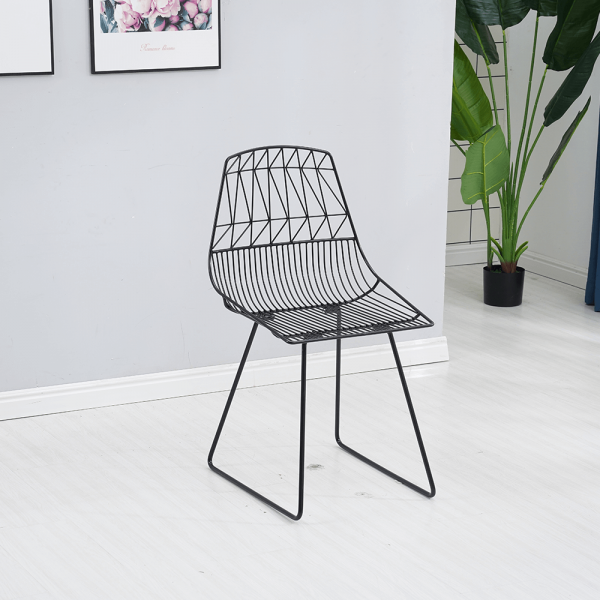 Set de gradina masa 2 scaune negru SAHIR [5]