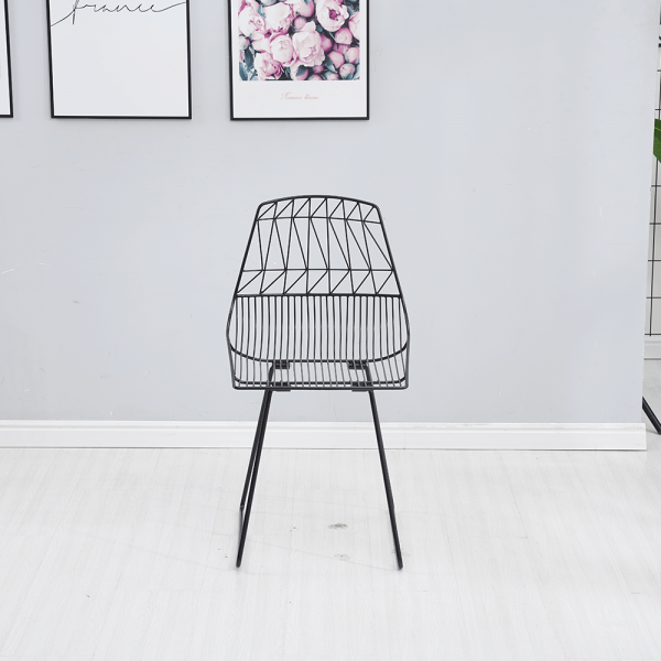 Set de gradina masa 2 scaune negru SAHIR [6]
