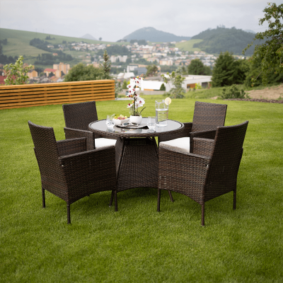 Set de gradina 5 piese tehno-rattan RANDEL [2]
