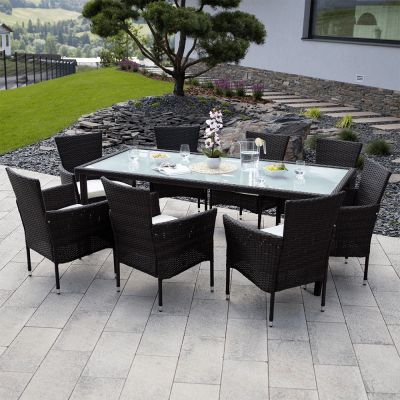 Set de gradina din 9 piese MENIBOR [3]