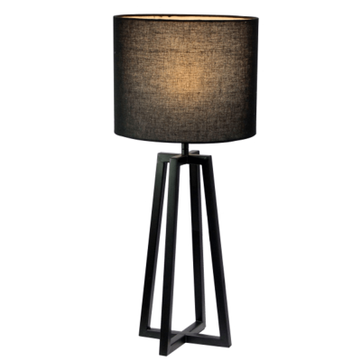 Corpuri de iluminat - Lampa de masa negru QENNY 15