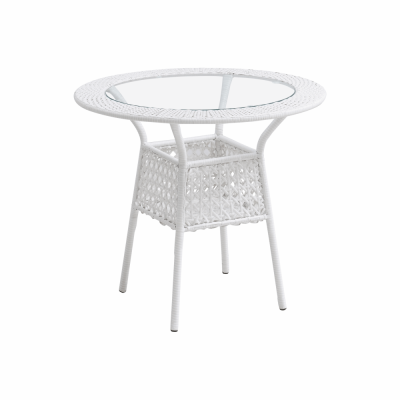 Set de gradina masa 4 scaune alb KOVEN [3]