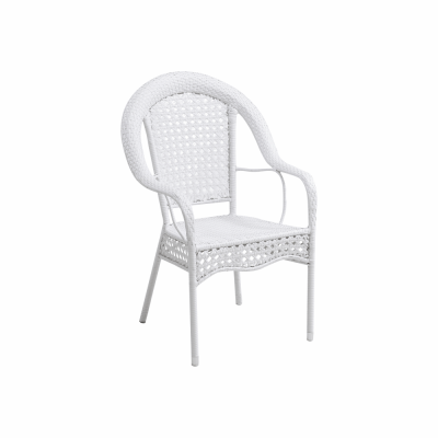 Set de gradina masa 4 scaune alb KOVEN [5]