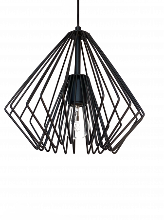 Lustra pe cablu Pendul metalic Negru SPIDER CL-25 [1]