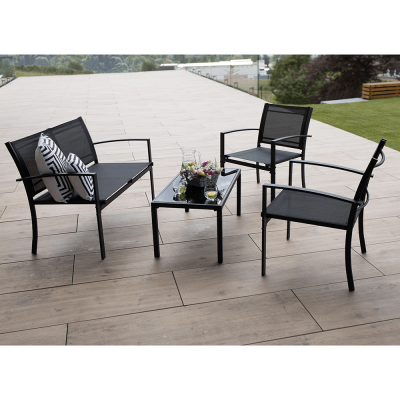 Set gradina 4 piese negru DILAR [5]