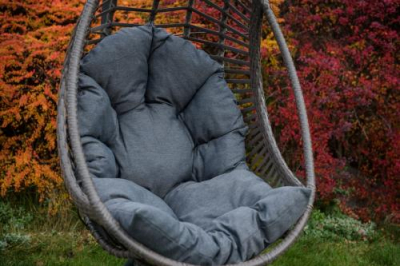 Scaune suspendate terasa/outdoor BELLISSIMO Gray brushed [5]
