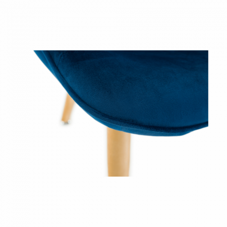 Fotoliu velvet albastru FODIL [10]