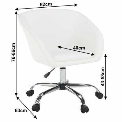 Fotoliu office rotativ tapitat LENER [4]
