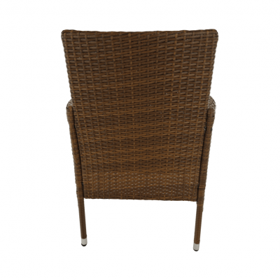 Set de gradina masa 6 scaune rattan miere/crem GARDEN [14]