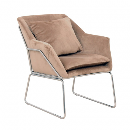 Fotoliu design velvet KADAR [1]