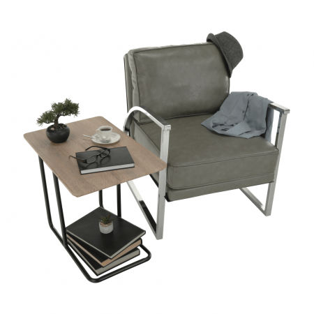 Fotoliu design cadru metal KUMON [9]
