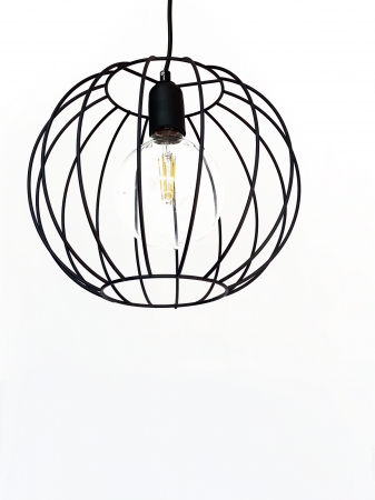 Lustra pe cablu Pendul metalic Negru PRETTY CL-05 [1]