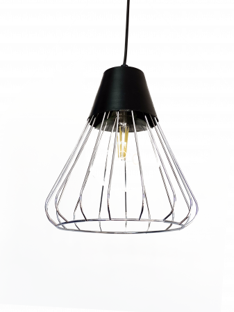 Lustra pe cablu Pendul metalic Negru TIEMPO CL-22 [1]