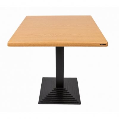 Set terasa outdoor masa BOSTON OAK 70x70 cu scaune UNI 550 [1]