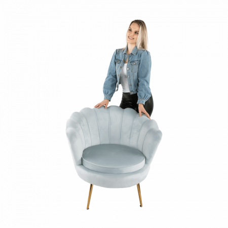 Fotoliu stil artdeco NOBLIN [8]