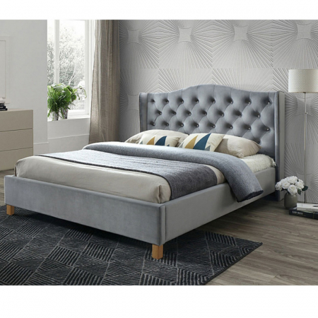 Paturi - Pat SL Aspen Velvet 160x200