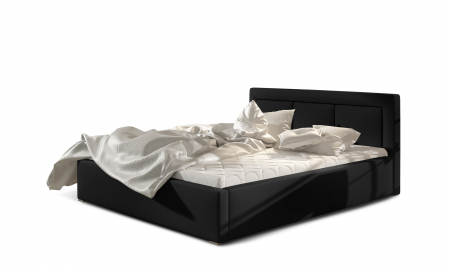 Mobilier - Pat tapitat somiera rabatabila  BELLUNO 140x200