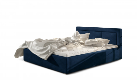 Paturi - Pat tapitat somiera rabatabila  BELLUNO 140x200