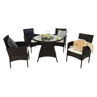 Set de gradina 5 piese tehno-rattan RANDEL [5]