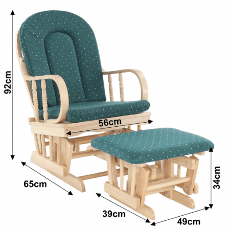 Fotoliu balansoar lemn RELAX GLIDER [9]