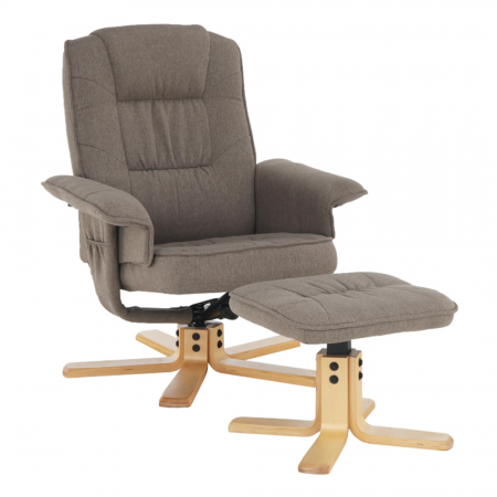 Mobilier - Fotoliu relaxant cu taburet LERATO