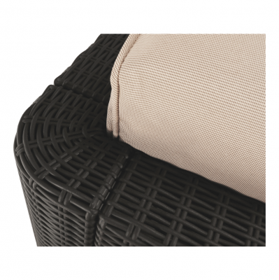 Set de gradina din rattan 3 piese maro/bej RODEN [15]