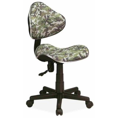 Scaun birou copii mesh SL QG2 Army [1]
