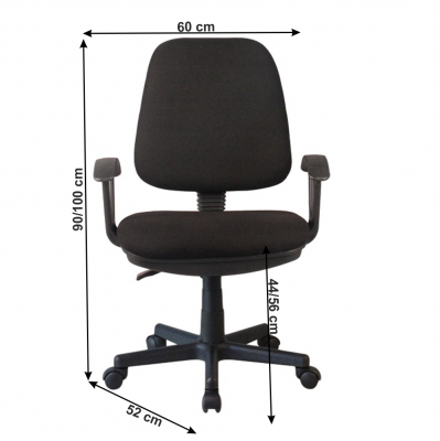 Scaun de birou tapitat rotativ COLBY NEW [1]